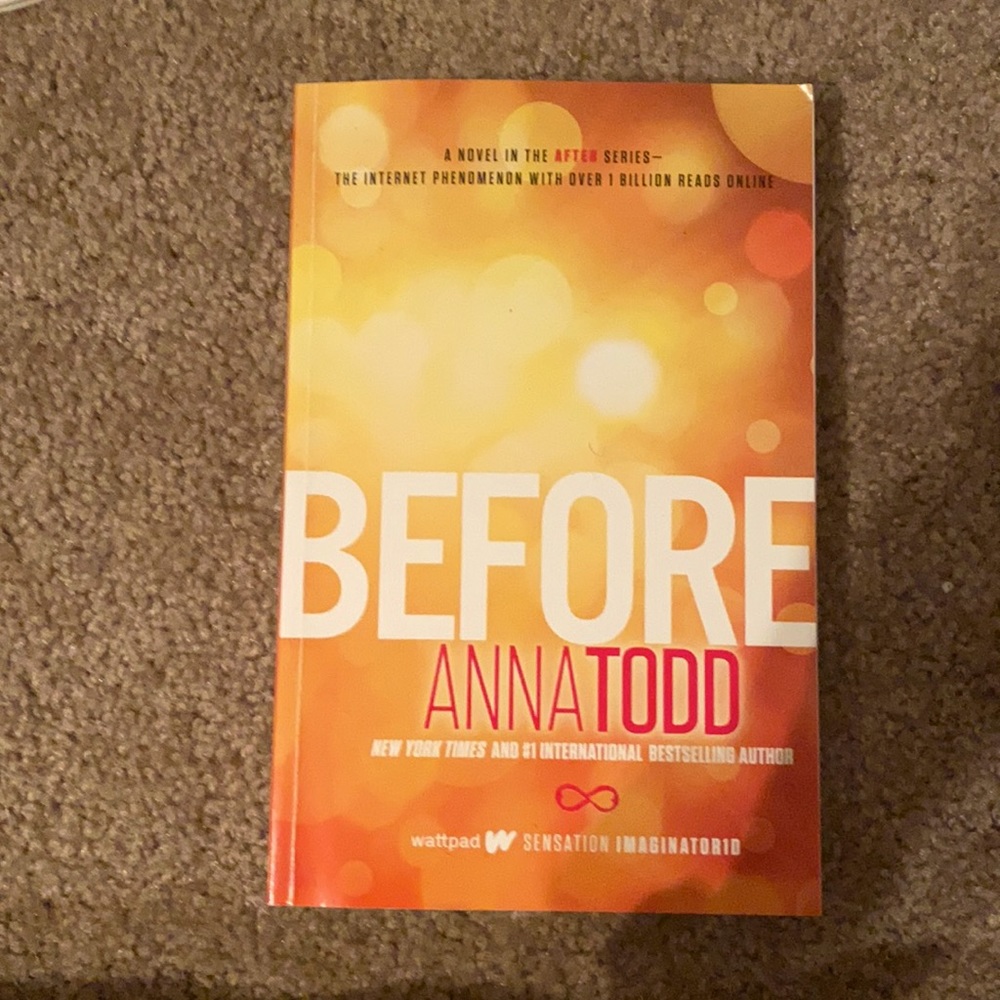 Before by Anna Todd Book